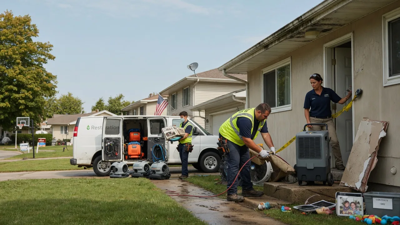 Water Damage Restoration in Valencia, PA near me
